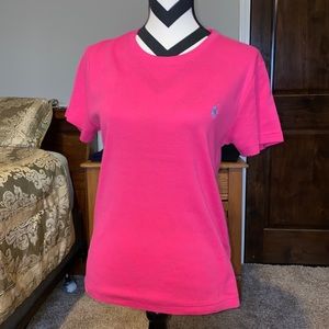 Pink t-shirt by Ralph Lauren Sport, size XL